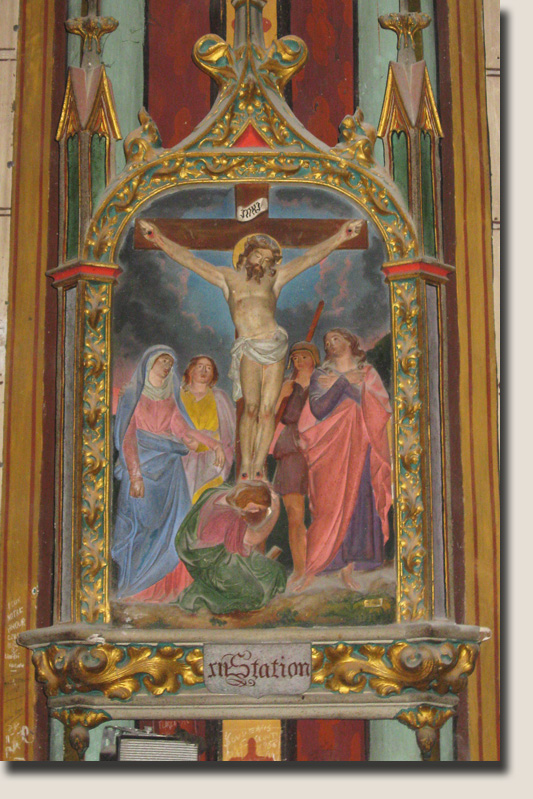 Kruiswegstatie 12 van Notre-Dame-de-Marceille